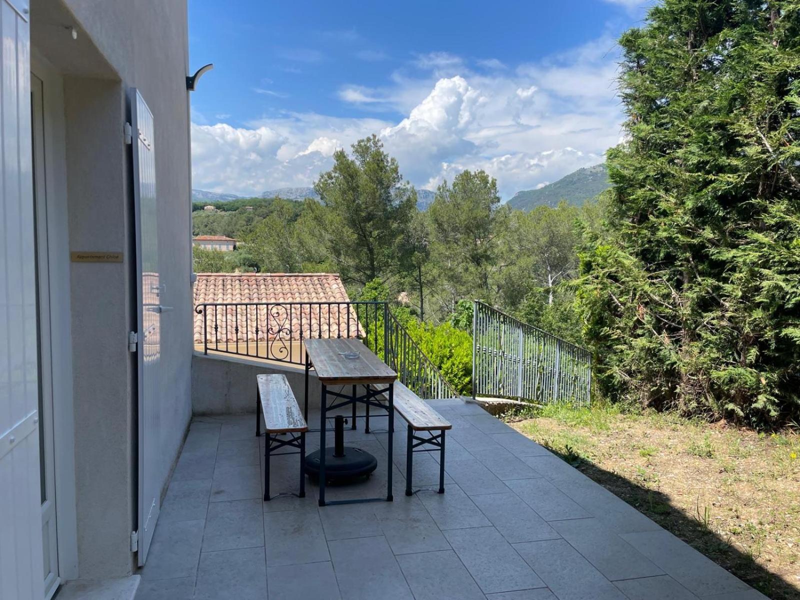 Appartement Villa D'Aurore Le Rouret Ngoại thất bức ảnh